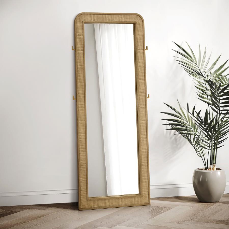 Arin Cane Floor Length Mirror - CFC