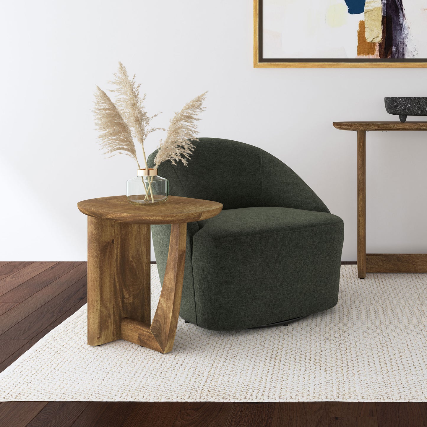 Fletcher Oval End Table - CFC