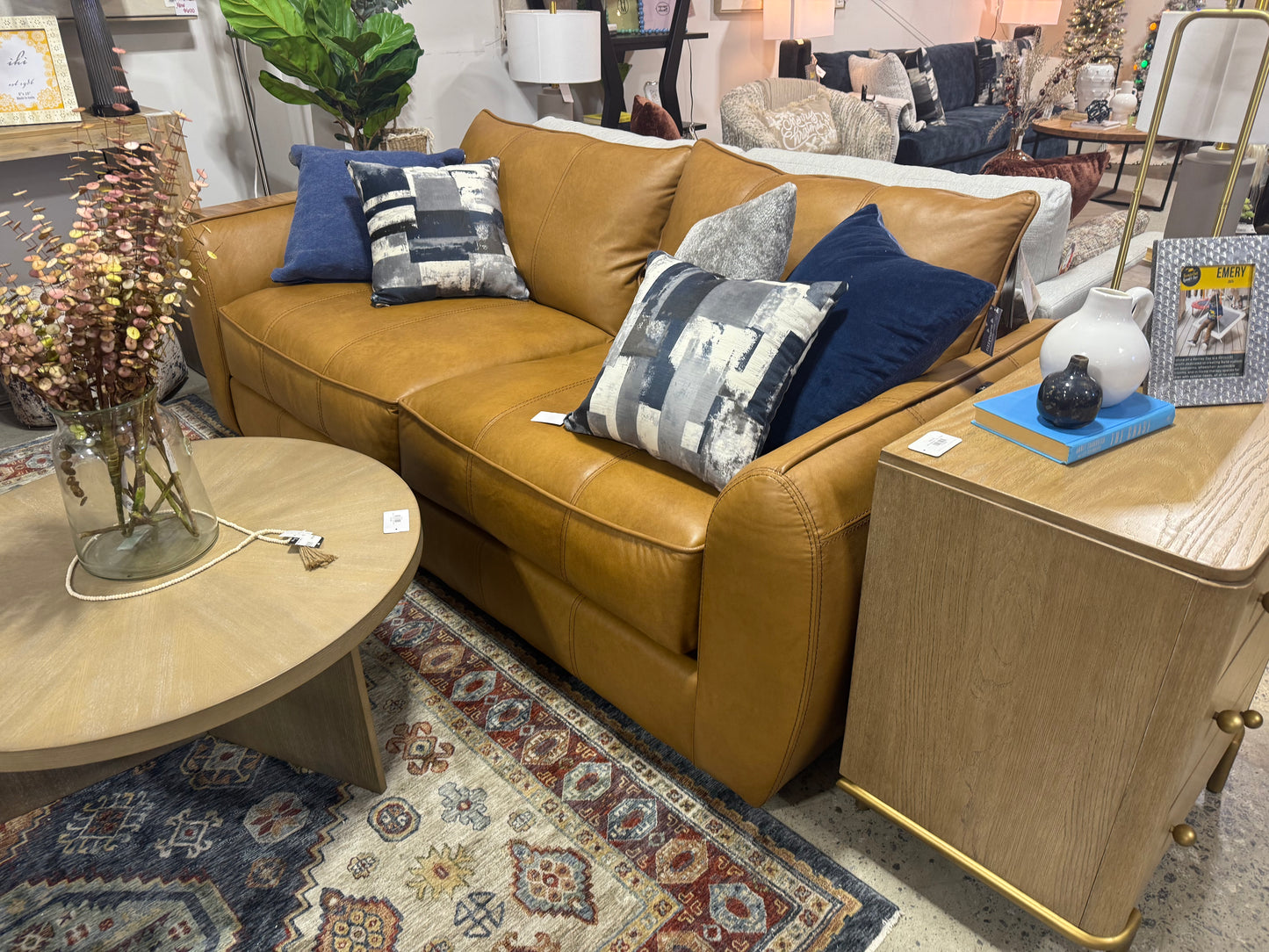 Corvara Sofa - Caramel- JKC