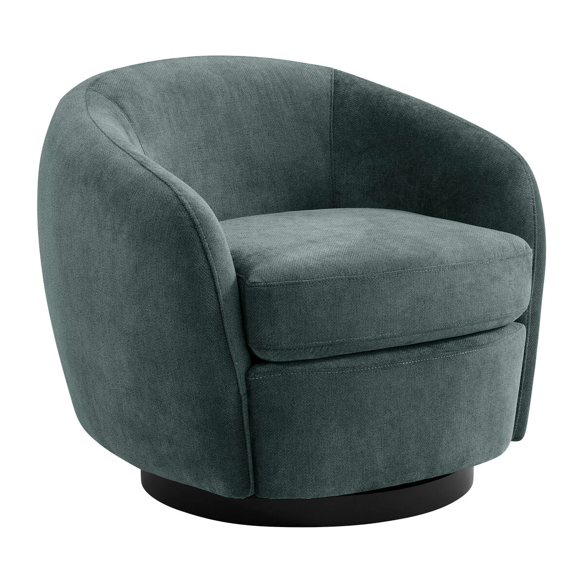 Chanel Swivel Chair - Teal - ELMT