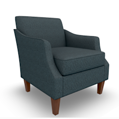Ashelle Club Chair -Denim - BHF