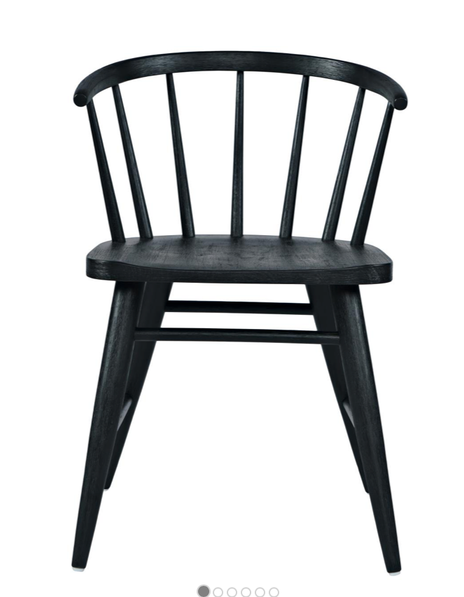 Fitz Dining Chair - Black - JFN