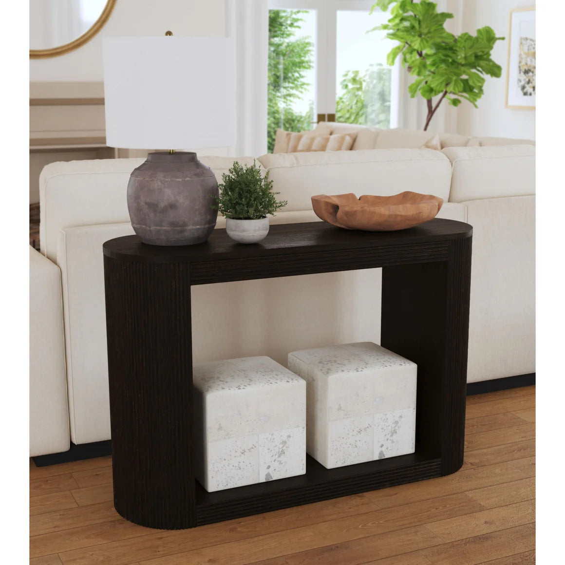 Cates Sofa Table - Espresso - ELMT