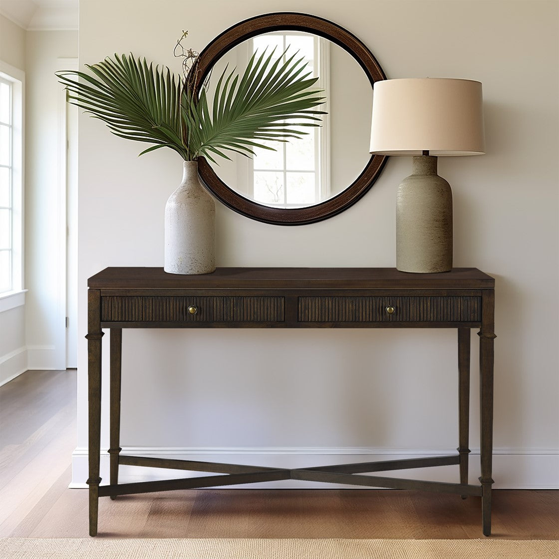 Kenna Fluted Console Table  - OLX