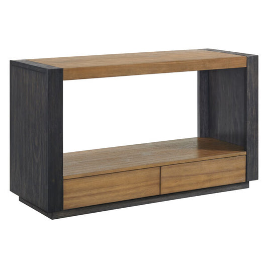 Breckenridge Sofa Table - Light Oak & Black - ELMT