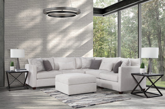 5pc Newport Sectional - Artesia Opal - LLH